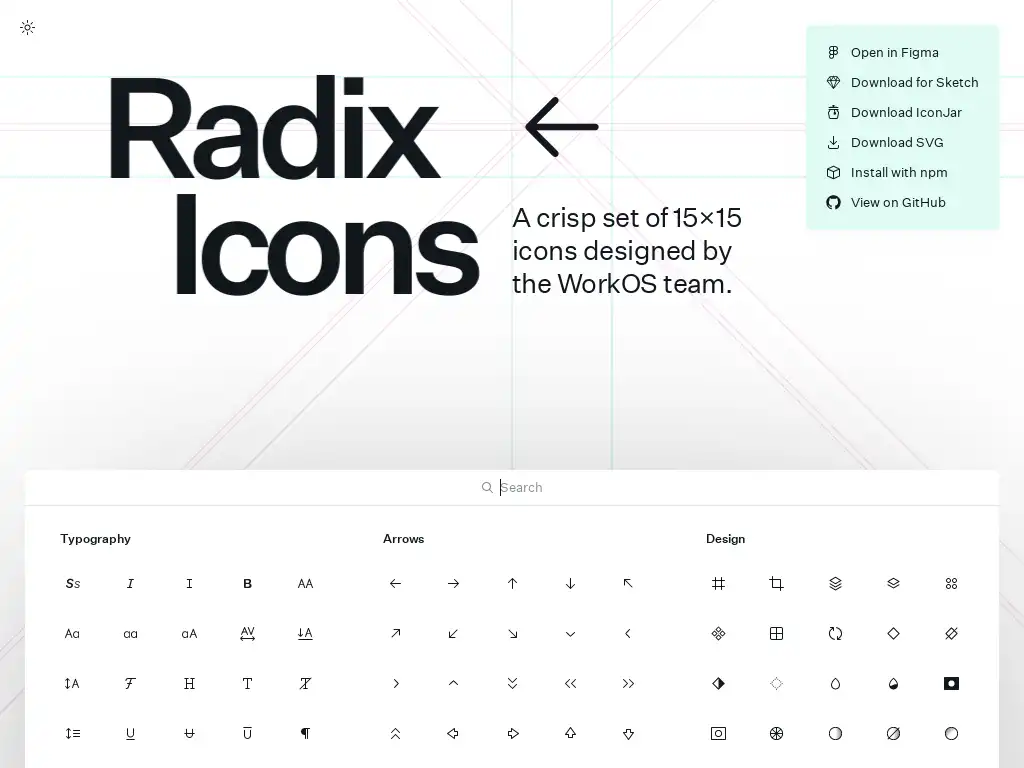 Photo of resource Radix Icons